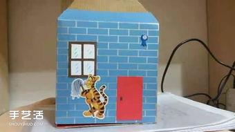 废纸做手工视频